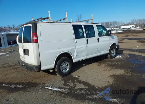 2019 Chevrolet Express 2500 Work Van from USA, damaged, VIN 1GCWGAFG0K1246480